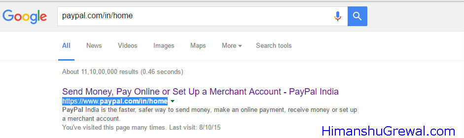 PayPal India - Google Search
