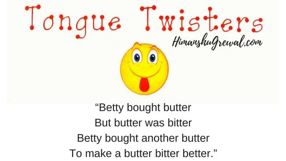 Best Tongue Twisters in English Language