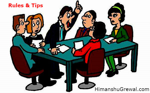 Group Discussion Rules and Tips