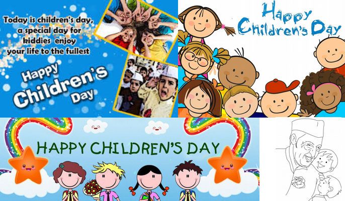Happy Children's Day Images and Quotes in Hindi