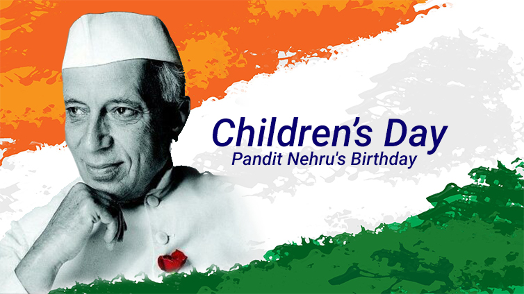 Happy Children's Day Images with Chacha Nehru